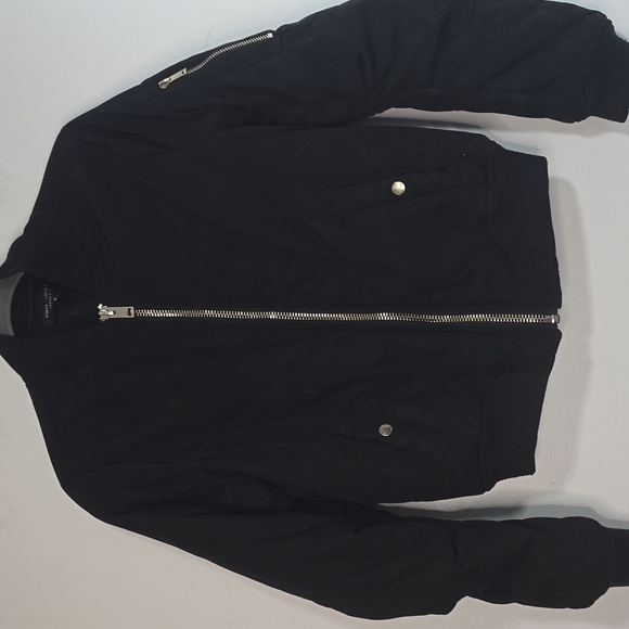 Set of 2 Bomber Jackets Black and Green - Picture 8 of 13